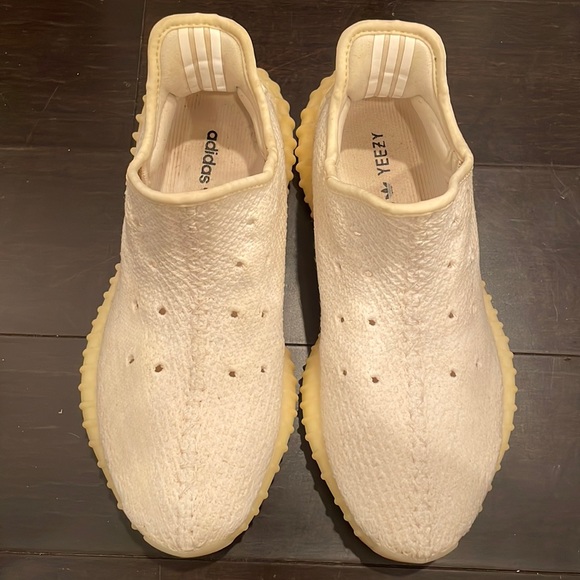 Authentic Yeezy x adidas Boost 350 V2 Cream White SIZE 7.5...